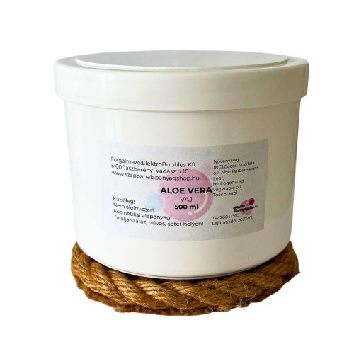 Aloe Vera Vaj 500 ml DIY balzsamokhoz és testápoláshoz