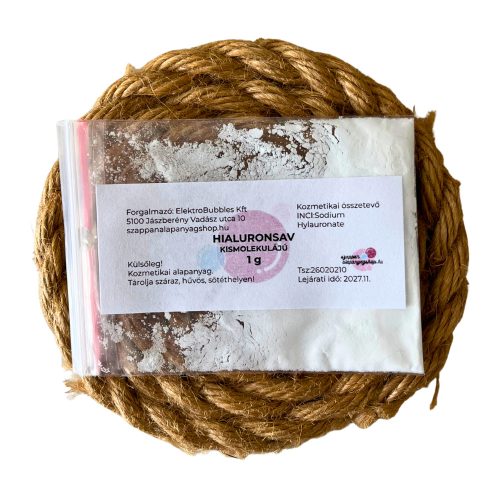 Kismolekulájú hialuronsav 
