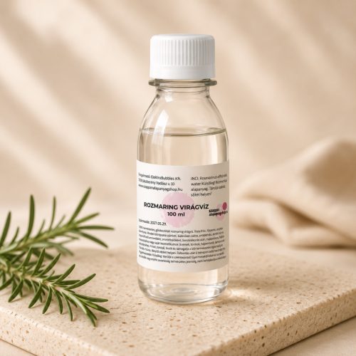 Rozmaring hidrolátum 100 ml DIY receptekhez és natúr bőrápoláshoz