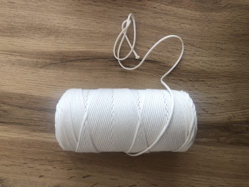  Pamut Gyertyakanóc 1 m (2 mm Ø) – Gyertyakészítéshez