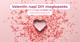 Valentin-napi DIY ajándékok 